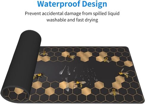 Pug Dog Gaming Mouse Pad Extended Large Mouse Mat 31.5 X 11.8 Inch Nonslip Rubber Base Long Desk Pad Stitched Edges Mousepad Mice Pad for Office Home Game in Saudi Arabia