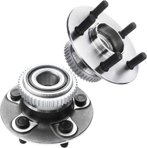 A-Premium 2 x Rear Wheel Bearing and Hub Assembly with ABS Ring & 5-Lug Compatible with Chrysler PT Cruiser 2001-2002 in Saudi Arabia