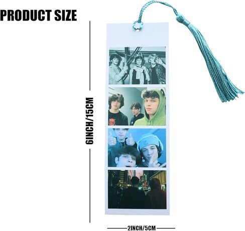 3 قطعة علامة كتب ستورنيولو المضحكة ثلاثية التوائم المشجعين هدايا القراء هدايا 2x6 في علامة مرجعية ورقية مزدوجة الجانب Ptinted موسيقى البوب ​​الإشارات المرجعية in Kuwait