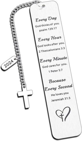 Baptism Gifts for Girl Boys Christian Gifts for Women Men Bible Verse Bookmarks for Book Lovers First Communion Gifts for Girls Boys Religious Gifts for Women Men Birthday Graduation Christmas Gifts in Saudi Arabia