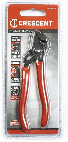 Crescent 4-1/2" Mini Tongue and Groove Pliers - RT24CVS , Black in Saudi Arabia