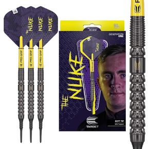 TARGET Darts Luke Littler G1 19G 90% Tungsten Soft Tip Darts Set
