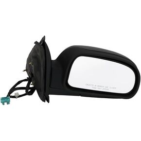 For GMC Envoy 2002-2009/Chevrolet Chevy Trailblazer 02-06/Buick Rainier 04-07/Oldsmobile Bravada 02-04/Ascender 03-08 Power Heated Textured Black Side Door View Mirror Passenger Right