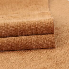 60" x 40" Chenille Fabric | Soft Luxury for Home Decor & Fashion | Crafting Cozy Comfort & Timeless Elegance (Beige)