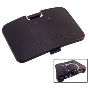 N64 Replacement Memory Door Cover (Black) - Expansion Pack Door DN64R-A01-BK