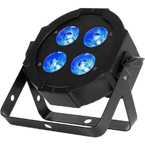 Eliminator lighting led Powered wash Light, Black (Mega Hex L Par)