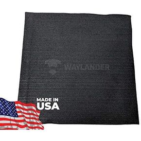Waylander Carbon Felt Welding Blanket - Made in USA; Flame Retardant Fabric Up to 1800°F; Easy to Cut Fire Proof Mat