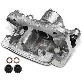 A-Premium Disc Brake Caliper Assembly with Bracket Compatible with Select Hyundai Models - Sonata 2008-2010, Azera 2010-2011, V6 3.3L, V6 3.8L - Rear Left Driver Side
