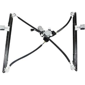 Front Left Driver Side Power Window Regulator with Motor Compatible with Chrys-ler Town & Country 2004-2007 | Dodge Caravan & Grand Caravan 2004-2007 4894527AA