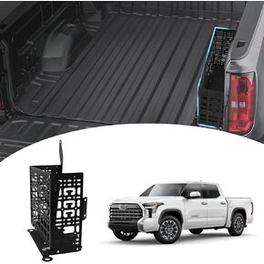 صندوق تخزين سرير الشاحنة Sze لعام 2022 سلة أدوات Toyota Tundra لسرير الشاحنة الصغيرة ملحقات منظم التخزين الخلفي للسيارة الداخلية لشاحنة الالتقاط الجانب الأيمن مقاوم للماء in Kuwait