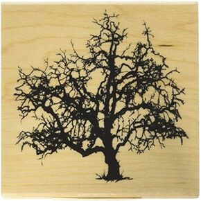 Inkadinkado Haunted Tree Wood Stamp_60-01327