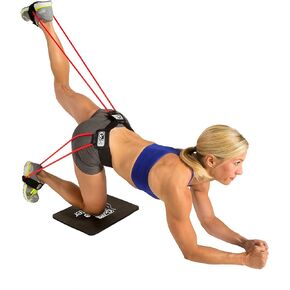 GoFit Glute Blaster Belt Kit - Resistance Workout,one Color,GF-GBB