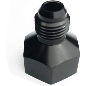 8AN Female to 6AN Male Flare Hose Reducer Fuel Line Fitting Adapters Reducing Union Aluminum Black