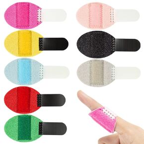 Ponpon 5pcs Finger Splint Adjustable Trigger Brace Index Finger for Arthritis, Injured/Broken Finger