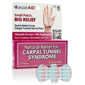 Carpal Tunnel Syndrome Relief - Self Adhesive Support for Relief (Large 10PC) in Kuwait