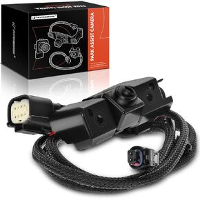 A-Premium Park Assist Camera Rear View Backup Reverse Camera Compatible with Select Chevrolet & GMC Models - Silverado 1500 2500 3500 HD, Sierra 2500 3500 HD - Replace# BL3Z-19G490-B, EL3Z-19G490-D