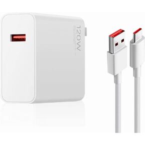 120W Fast Charger for Xiaomi 14 13 12 12t 12s Pro Lite Compatible 67W Redmi Note K60 K50 12 11 Pro Plus Black Shark 3 4 5 Poco X5 F4 X4 Gt Mi Turbo 6ft 6A USB Type C Cable