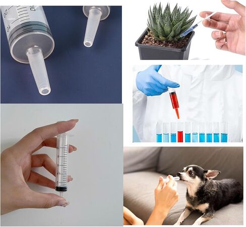 حقنة ماصة 10 مل، 10 قطع من المحاقن البلاستيكية مع طرف منزلق Luer للحيوانات الأليفة عن طريق الفم أو إعادة التعبئة أو أداة توزيع الزيت أو الغراء، قياس أو نقل كمية صغيرة من السوائل in Saudi Arabia