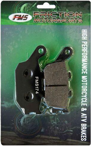 FMS Rear Organic Brake Pads for Suzuki DL 650 V Strom ABS [2007-2021] GSX-S 750 [2018-2021] GSX-S 1000 [2016-2021] GSX 1250 [2011-2016] in Saudi Arabia