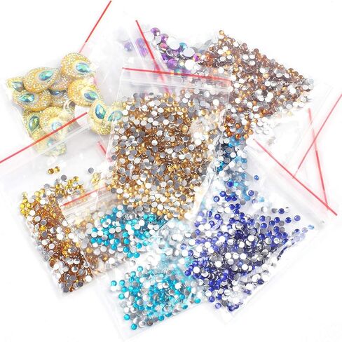 MXJSUA DIY 5D Special Shape Diamond Art Painting Flower by Number Kits for Adults, Flower Round Drill Diamond Art Kits Bird Picture Arts Craft for Home Wall Art Decor 12x12 inch in Saudi Arabia