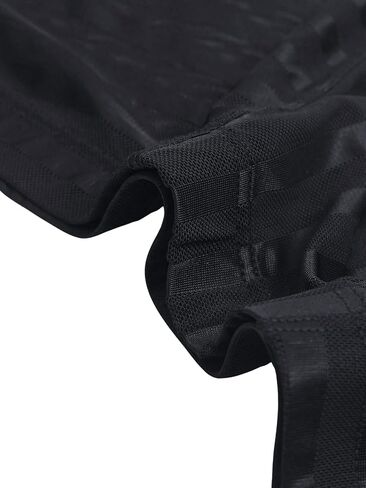 SweatyRocks Men's Sheer Mesh Mid Rise Breathable Boxer Briefs Underwear in Saudi Arabia