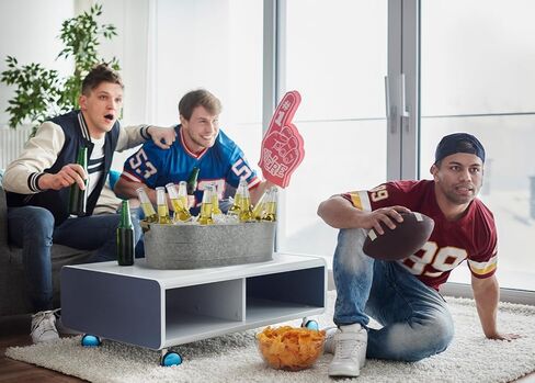 Ice Bucket Galvanized Tub, 2 Pcs 3 Gallon Oval Beverage Tub, Drink Cooler Ice Buckets for Parties, Metal Bucket with Handle for Beer Whiskey Wine and Cocktails (Black) in Kuwait