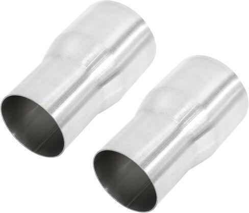 X AUTOHAUX 2pcs 2.5" ID 3" OD Car Universal Exhaust Pipe to Component Adapter Reducer Connector in Saudi Arabia