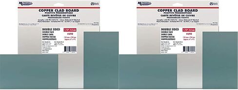 MG Chemicals 9" x 6" Positive Presensitized Copper Clad Board, Double Sided, 1 oz Copper, 1/32" Thick, FR4, cat# 690 in Saudi Arabia