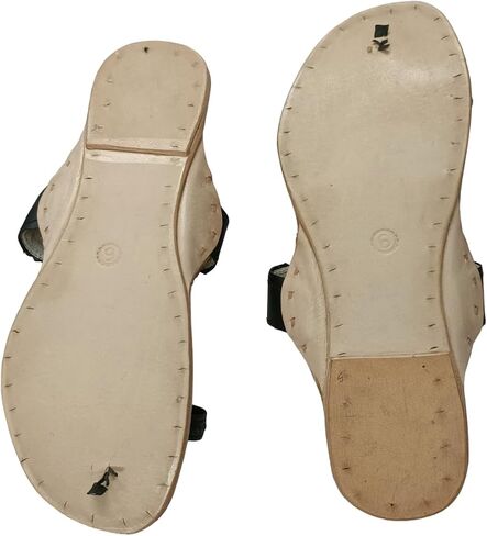 Genuine Leather Kolhapuri Slipper Chappals For Women | Leather Sandals Flats For Women |Stylish Ethinicwear For Women in Saudi Arabia