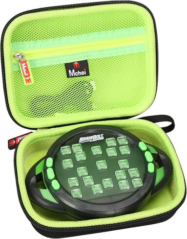 Mchoi Hard Case Suitable for Educational Insights Brainbolt - Brain Teaser Memory Game, Waterproof Shockproof Brain Bolt Game Protective Case, Case Only in Saudi Arabia