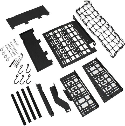 صندوق تخزين سرير الشاحنة Sze لعام 2022 سلة أدوات Toyota Tundra لسرير الشاحنة الصغيرة ملحقات منظم التخزين الخلفي للسيارة الداخلية لشاحنة الالتقاط الجانب الأيمن مقاوم للماء in Kuwait