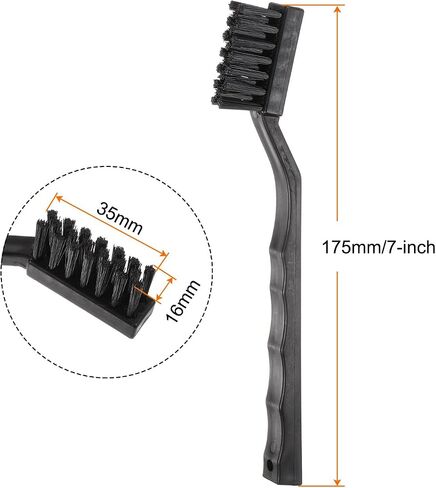 3pcs Anti-static Cleaning Brush 16x35mm PV Plastic Conductive Bristles Anti Static ESD Brushes for Clean PCB Laptop Keyboard Fan and Other Electronic Devices in Saudi Arabia