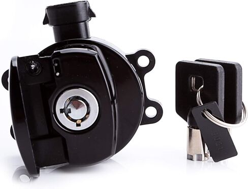 Ignition Switch for 11-17 Harley-Davidson Dyna Softail Fat Bob Road King 71517-11 (Black) in Saudi Arabia