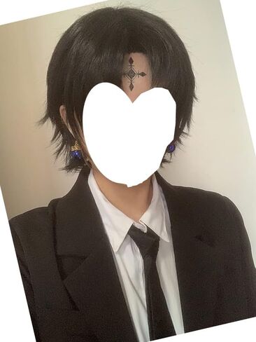 MANZ Shizuku Cosplay Tattoo,Anime Chrollo Lucilfer Cosplay Costume Accessories (A, One Size) in Saudi Arabia