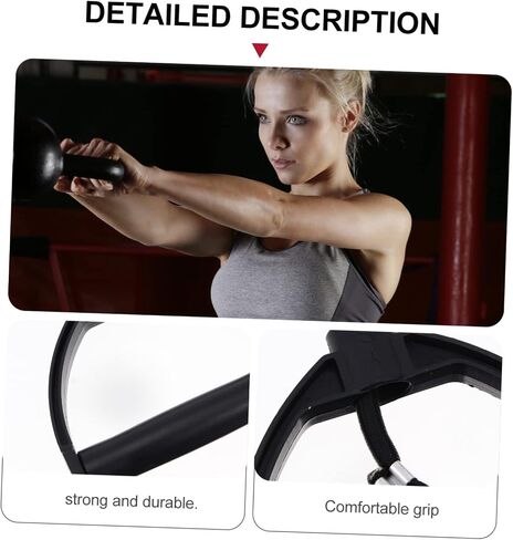Toddmomy 1 Pair Fitness Pull Rope Exercise Belt Accessories for Men Workout Belt Stepper Pull Rope Stepper Resistance Bands Stair Steppers for Stepper Pull Bands Exercising Belts Black Man in Saudi Arabia