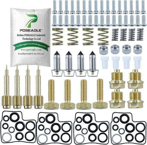 4 حزمة مجموعات إعادة بناء المكربن ​​لهوندا V45 ماجنا سيبر VF750C VF750S 1982-1983 in Kuwait