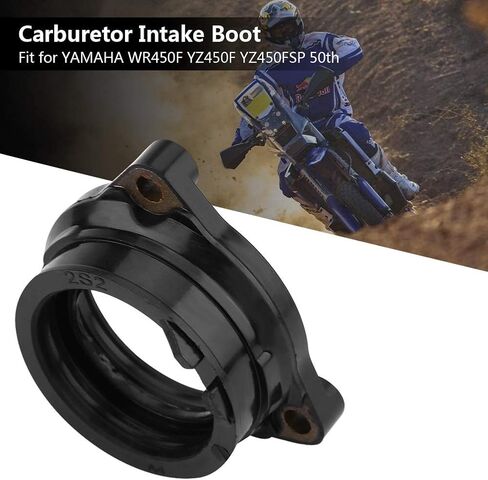 KIMISS Motorcycle Carb Carburetor Intake Manifold Adapter Boot for YAMAHA WR450F YZ450F YZ450FSP 50th in Kuwait