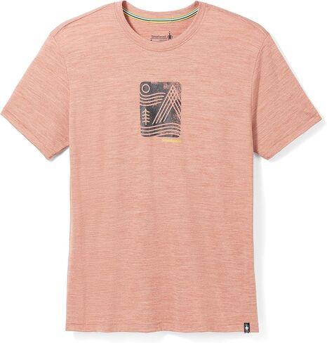 Smartwool Merino Wool Mountain Breeze Graphic Short Sleeve Tee for Men and Women (Regular Fit) in Saudi Arabia