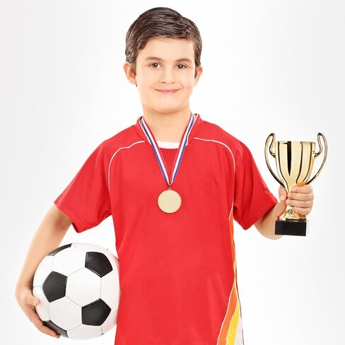 PATIKIL Award Neck Ribbons with Snap Clips, 10 Pcs Polyester Striped Medal Lanyards Ribbon for Competitions Sports Meetings Sports Party, Black in Saudi Arabia