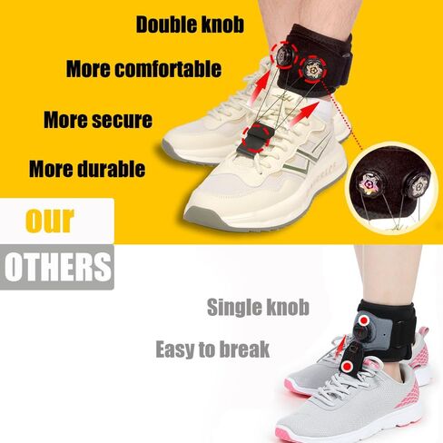 AFO Drop Foot Brace للمشي مع بكرة مزدوجة قابلة للتعديل، جبيرة لالتهاب اللفافة الأخمصية للرجال والنساء، دعم عطف ظهري للقدم حتى الكاحل من أجل الاستلقاء على وتر العرقوب in Kuwait