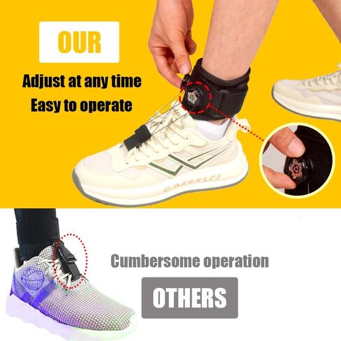 AFO Drop Foot Brace للمشي مع بكرة مزدوجة قابلة للتعديل، جبيرة لالتهاب اللفافة الأخمصية للرجال والنساء، دعم عطف ظهري للقدم حتى الكاحل من أجل الاستلقاء على وتر العرقوب in Kuwait