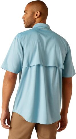 Ariat Men's Rebar Made Tough Venttek Durastretch Work Shirt in Saudi Arabia