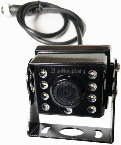 AHD 1080P RV كاميرا احتياطية 7 بوصة نظام مراقبة DVR 12V/24V، IP69 مقاوم للماء IR عكس كاميرا الرؤية الخلفية مع كابل 4 دبوس 15 متر لشاحنة نصف حافلة مقطورة العربة العجلة الخامسة in Saudi Arabia