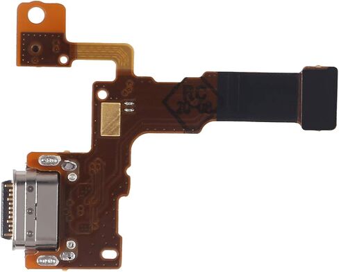 USB Dock Connector Charging Port Replacement with Mic Flex Cable Compatible with LG G7 ThinQ (USA Version) G710VM & Repair Tools (for LG G7 ThinQ) in Saudi Arabia