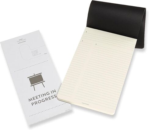Moleskine Professional Pad, Medium/college Rule, Black Cover, 96 Ivory 8.5 X 11 Sheets in Saudi Arabia