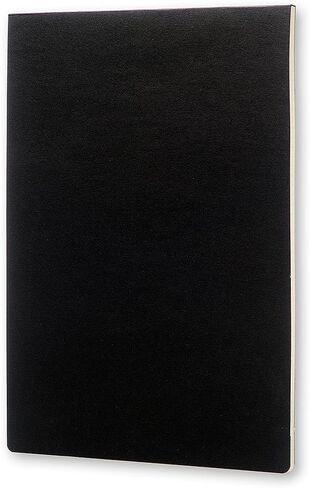 Moleskine Professional Pad, Medium/college Rule, Black Cover, 96 Ivory 8.5 X 11 Sheets in Saudi Arabia
