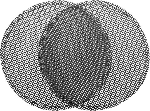ACROPIX Universal 4.5 Inch Speaker Grills Mesh for Audio Subwoofer 118x124x9mm Grille without Frame Black - Pack of 2 in Saudi Arabia