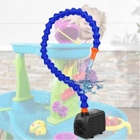 Water Table Pump- ETL Certified Power Cable Kids -Water Table Accessories -Fun (Summer-Outdoor) Splash Water Game Toys for Kids in Kuwait