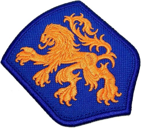 TINL036T هولندا معطف الأسلحة درع كرة القدم كرة القدم المطرزة التصحيح شعار العلامة الحديد أو خياطة الحجم in Kuwait