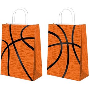 16 PCS Baseball Gift Bags Baseball Goodie Bags Baseball Birthday Party Supplies Baseball Theme Party Supplies with Handle Baseball Treat Bags Baseball Favor Bags